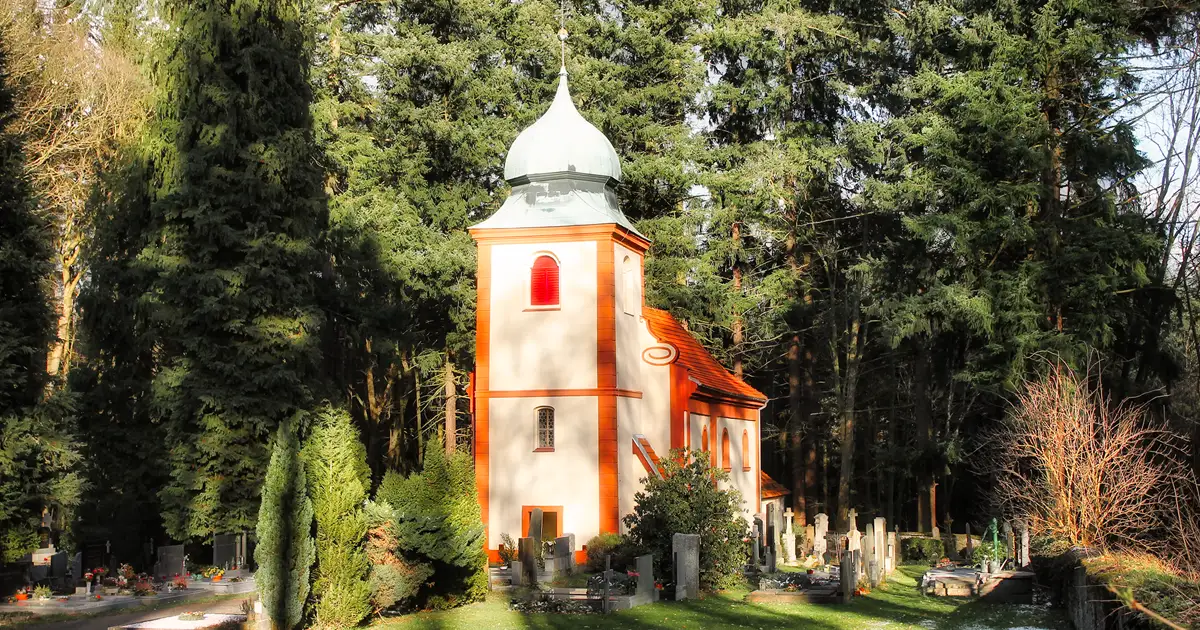 Zaniklá vesnice Aldašín a kostel sv. Jiří